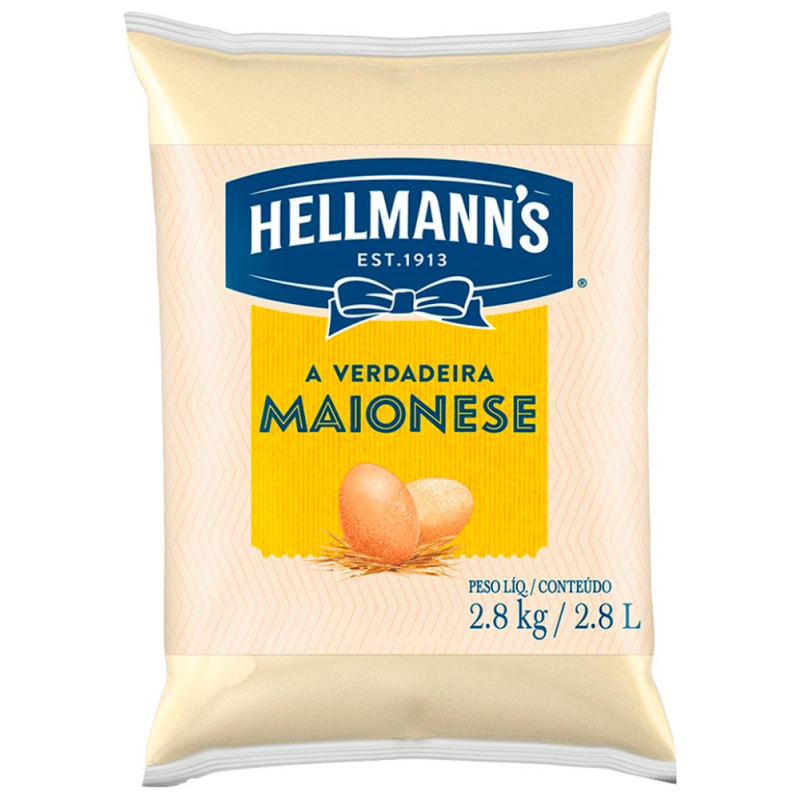Maionese Hellmanns Bag 2,8kg