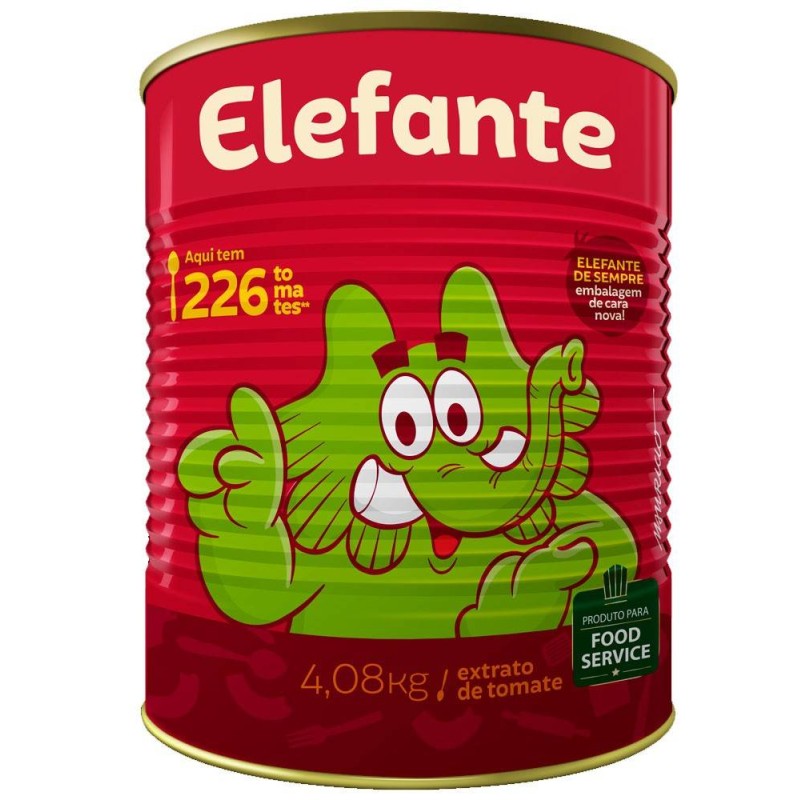 Extrato de Tomate Elefante Lt 4,08kg