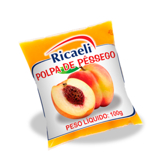 Polpa de Pêssego Ricaeli 10...