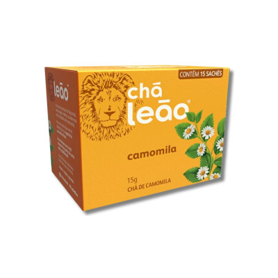 Chá Camomila Leão Caixa com...