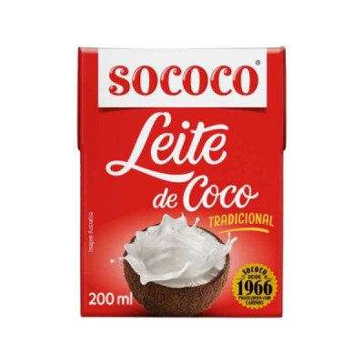 LEITE DE COCO SOCOCO TP 200ML