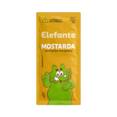MOSTARDA ELEFANTE SACHET CX...