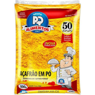 Açafrão Em Pó PQ Alimentos...